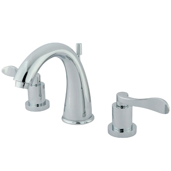 Kingston Brass 8" Widespread Bathroom Faucet, Chrome KS2961DFL - main